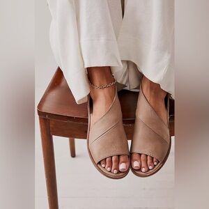Free People Mont Blanc Sandals Leather 7.5